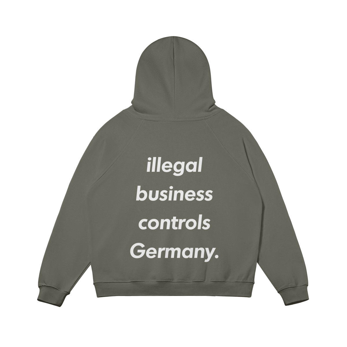 illegal business controls Germany Hoodie